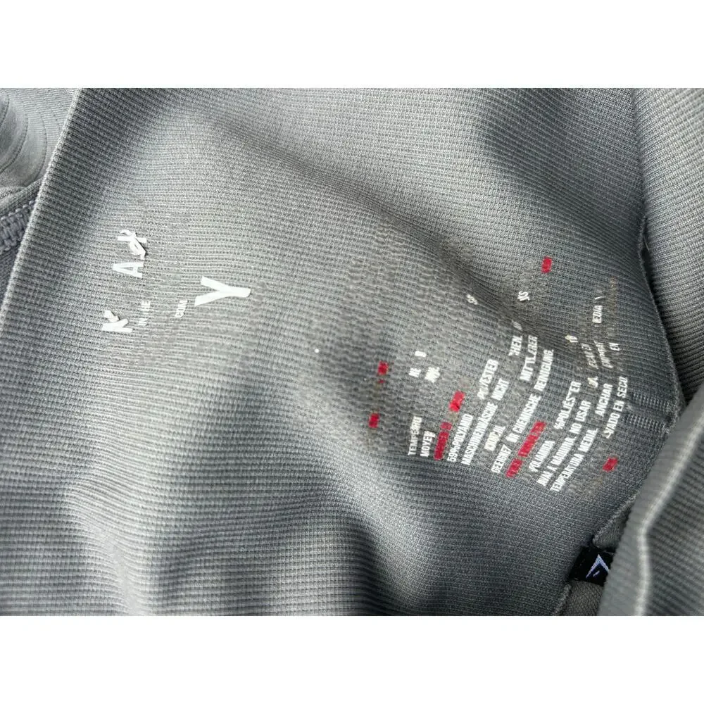 Gymshark Energy+ Seamless Leggings High Waisted Breathable Knit Gray Size S‎